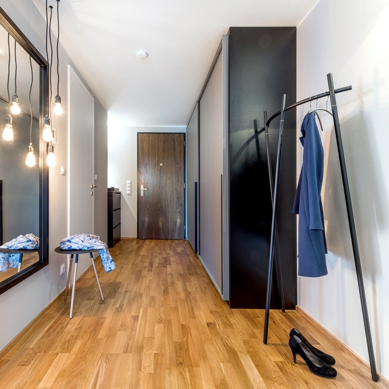 entrance black bulb hanger