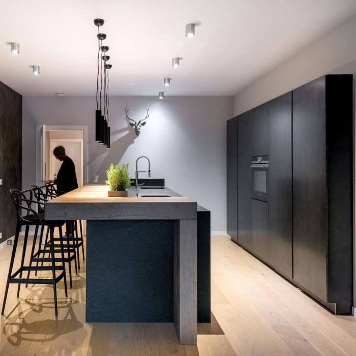 kitchen bar concrete epox