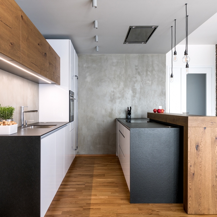 kitchen island black granite